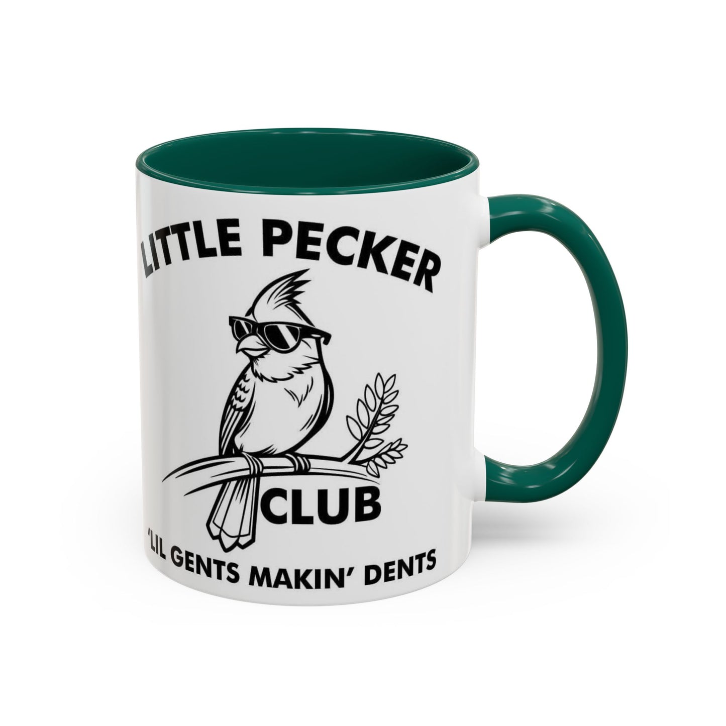 Funny 'Little Pecker Club' Coffee Mug — 11oz/15oz Ceramic Novelty Cup - Ramshackle Shack