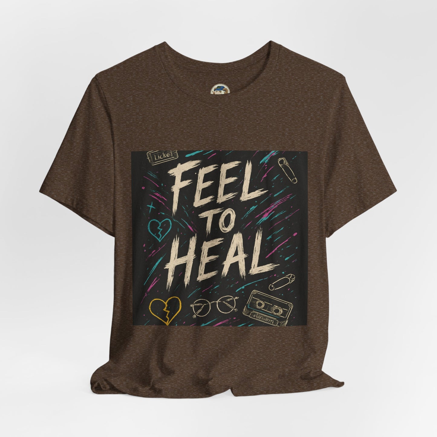 Feel to Heal T-Shirt — Inspirational 'Feel to Heal' Tee - Ramshackle Shack