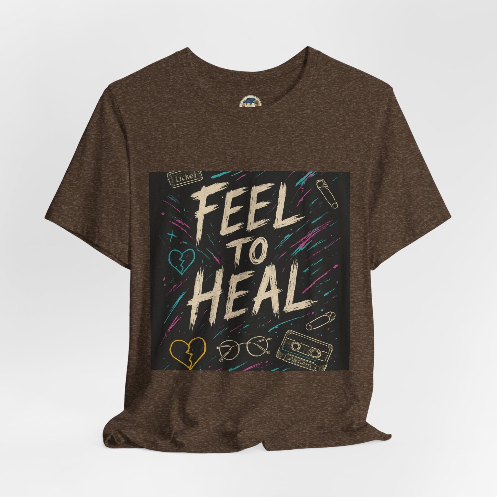 Feel to Heal T-Shirt — Inspirational 'Feel to Heal' Tee - Ramshackle Shack