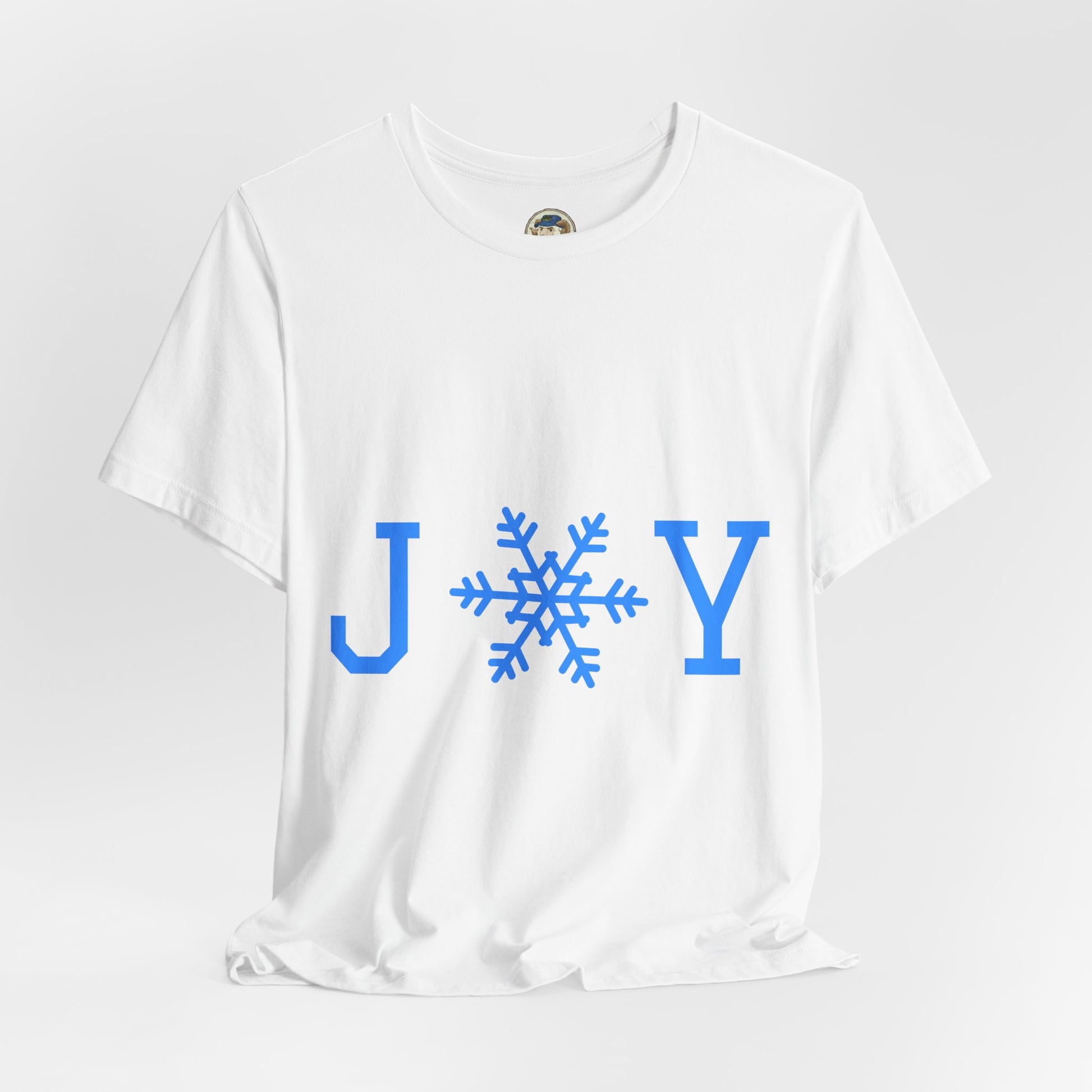 Joy Snowflake Tee — Holiday Joy Christmas T‑Shirt - Ramshackle Shack