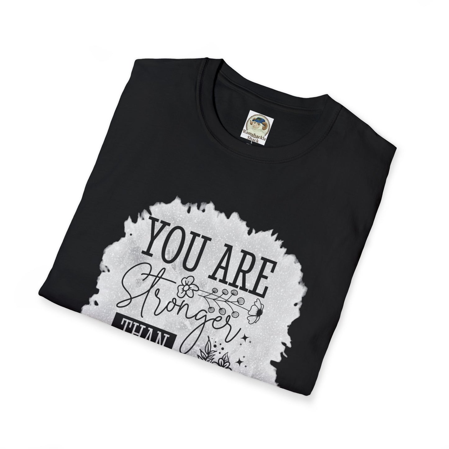 You Are Stronger Than The Storm Graphic Tee — "And Still I Rise" Inspirational T-Shirt - Ramshackle Shack