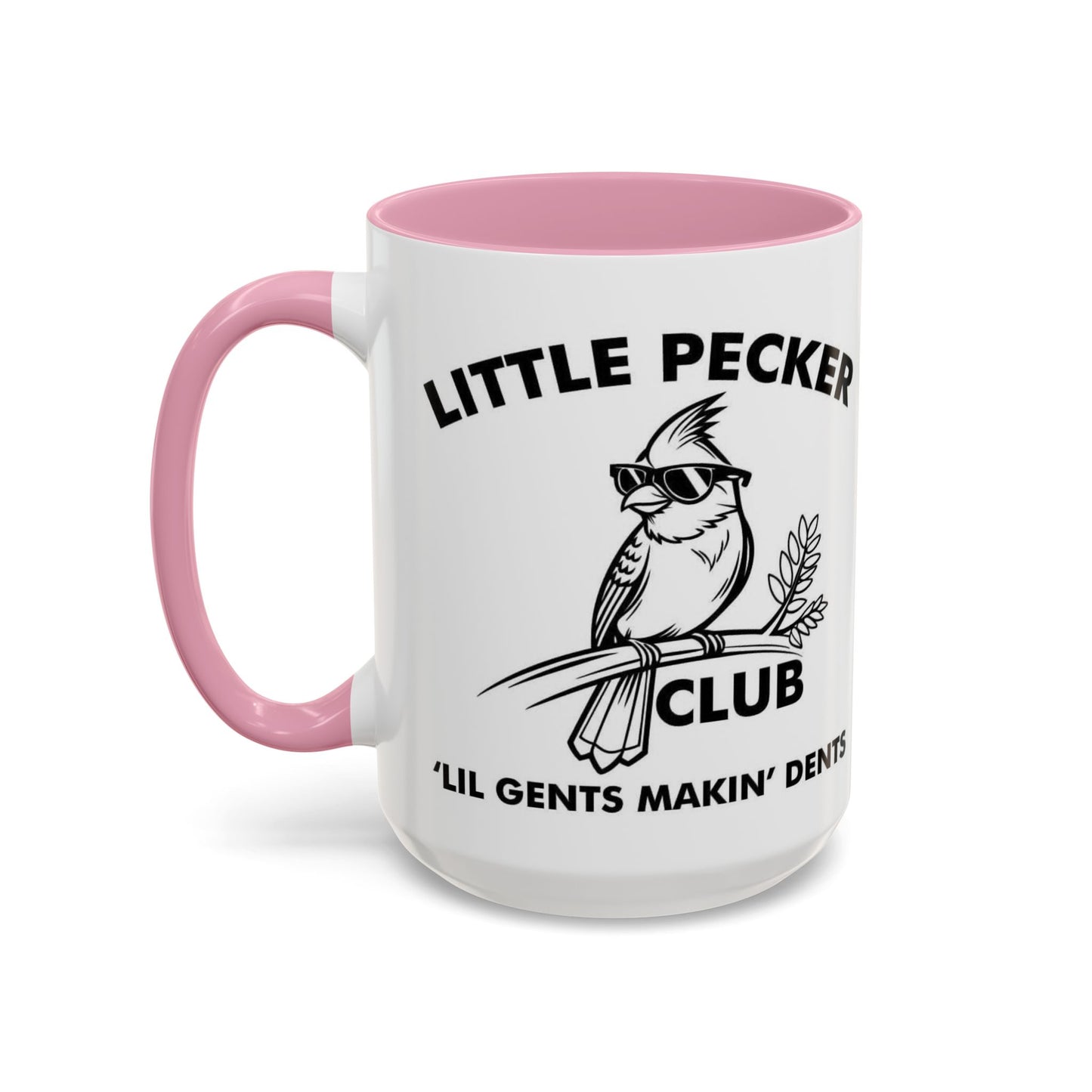 Funny 'Little Pecker Club' Coffee Mug — 11oz/15oz Ceramic Novelty Cup - Ramshackle Shack