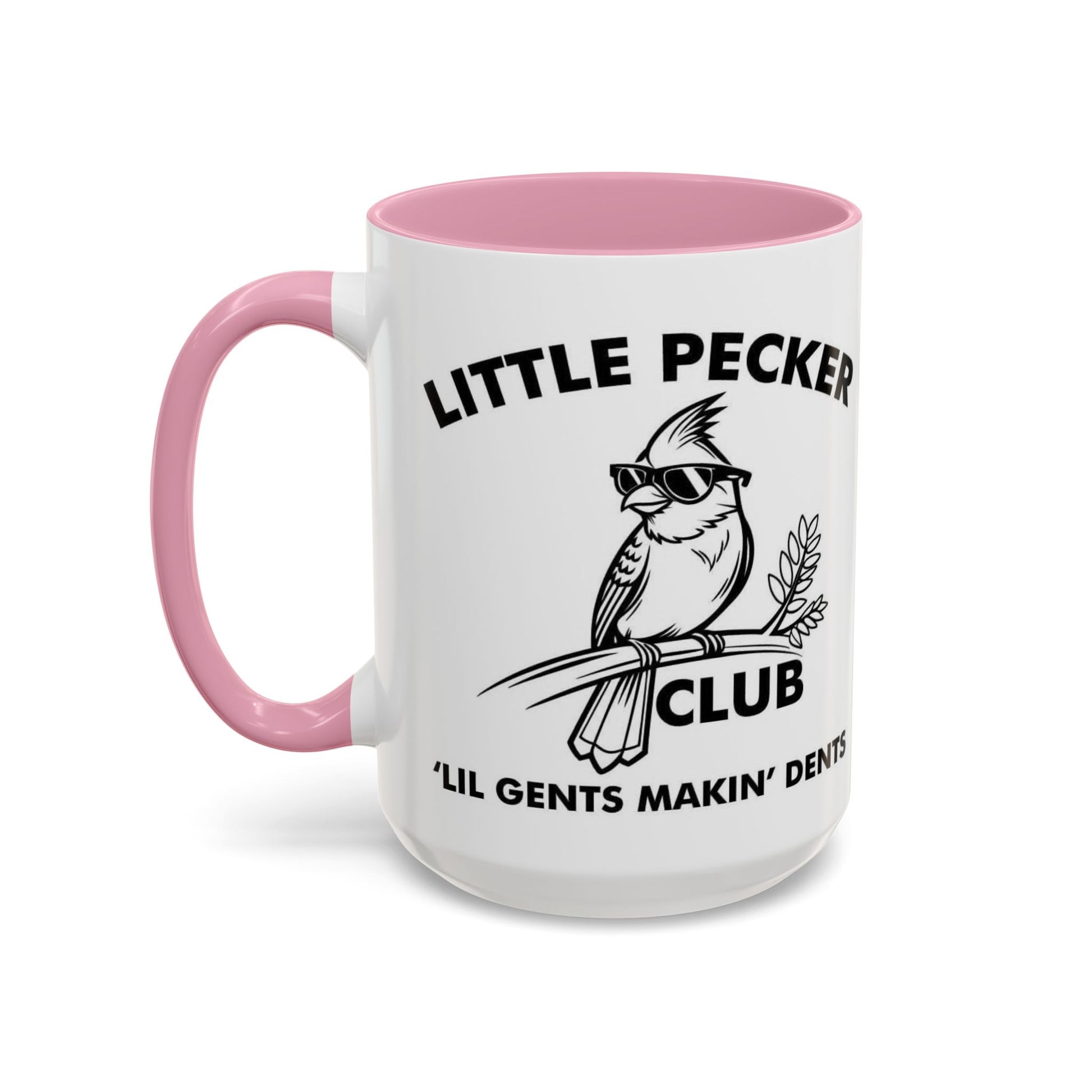 Funny 'Little Pecker Club' Coffee Mug — 11oz/15oz Ceramic Novelty Cup - Ramshackle Shack