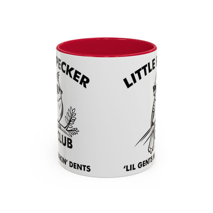Funny 'Little Pecker Club' Coffee Mug — 11oz/15oz Ceramic Novelty Cup - Ramshackle Shack