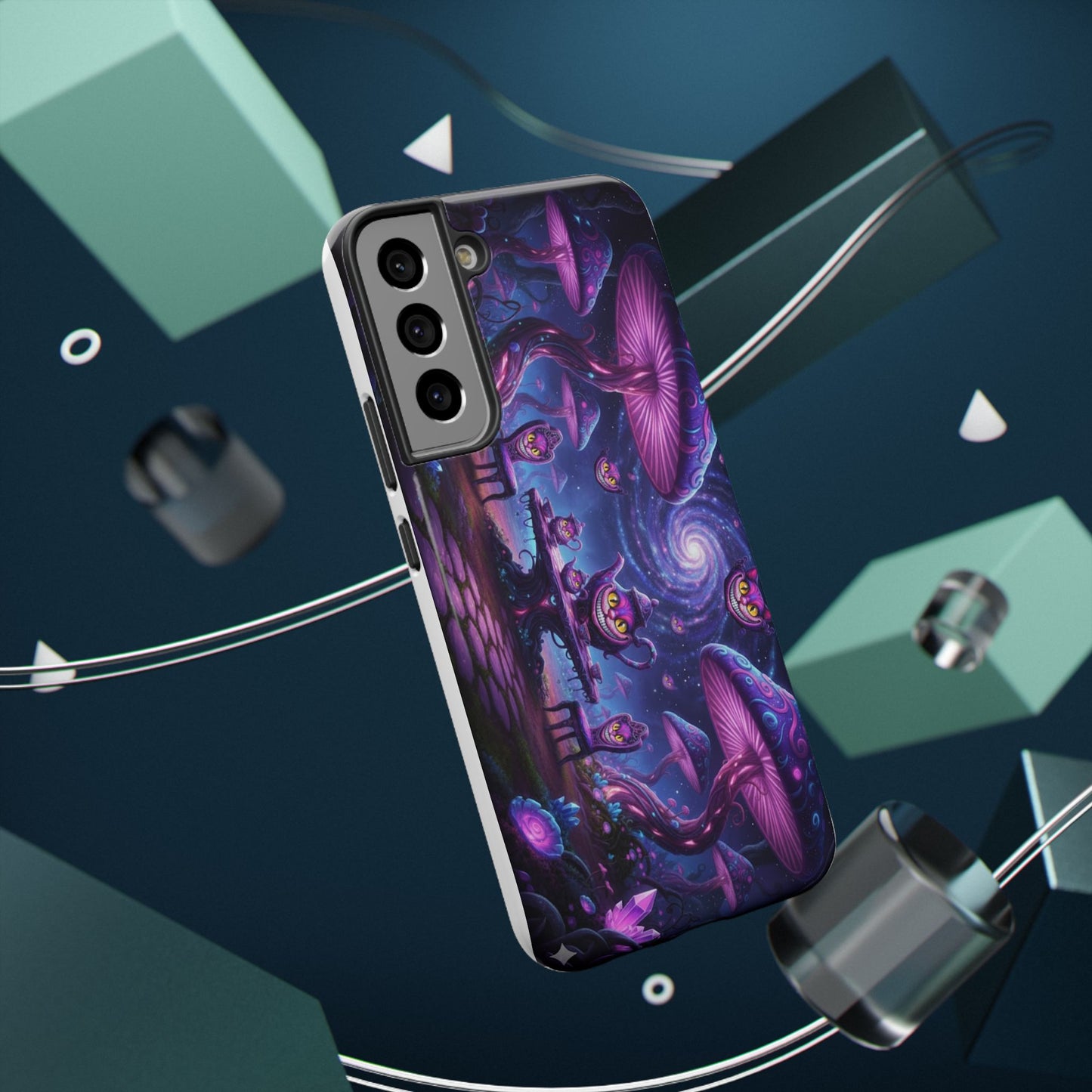 Psychedelic Mushroom Galaxy Phone Case — Impact-Resistant - Ramshackle Shack