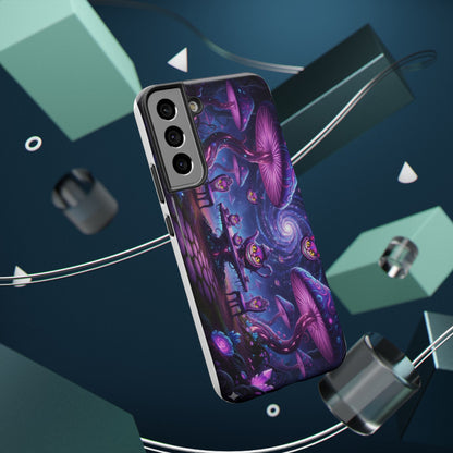 Psychedelic Mushroom Galaxy Phone Case — Impact-Resistant - Ramshackle Shack