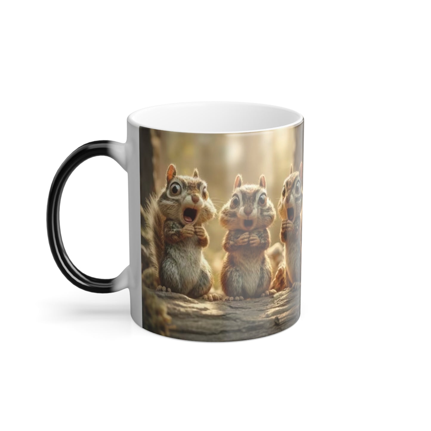 Color Changing Mug Cute Squirrel Quote 11oz - Ramshackle Shack
