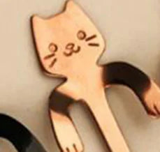 Stainless Steel Cat Spoon and Stirring Spoon - Ramshackle Shack