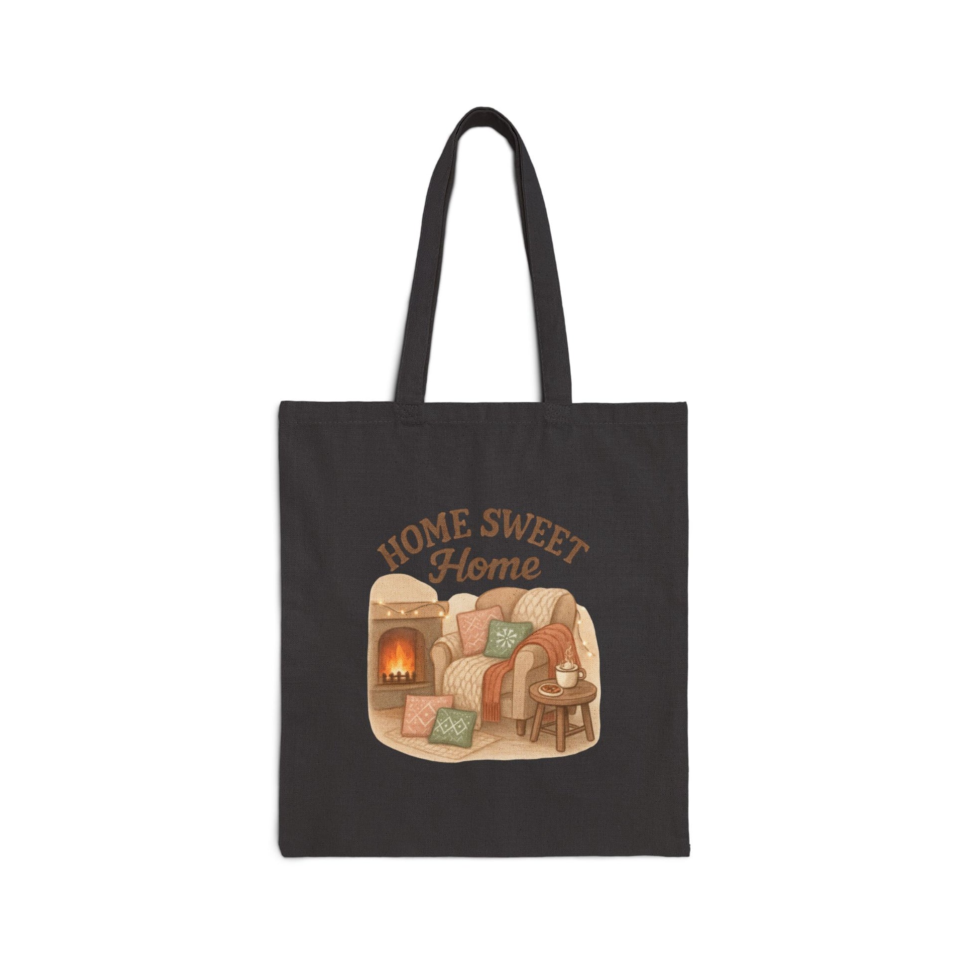 Tote Bag - Home Sweet Home Cotton Canvas - Ramshackle Shack