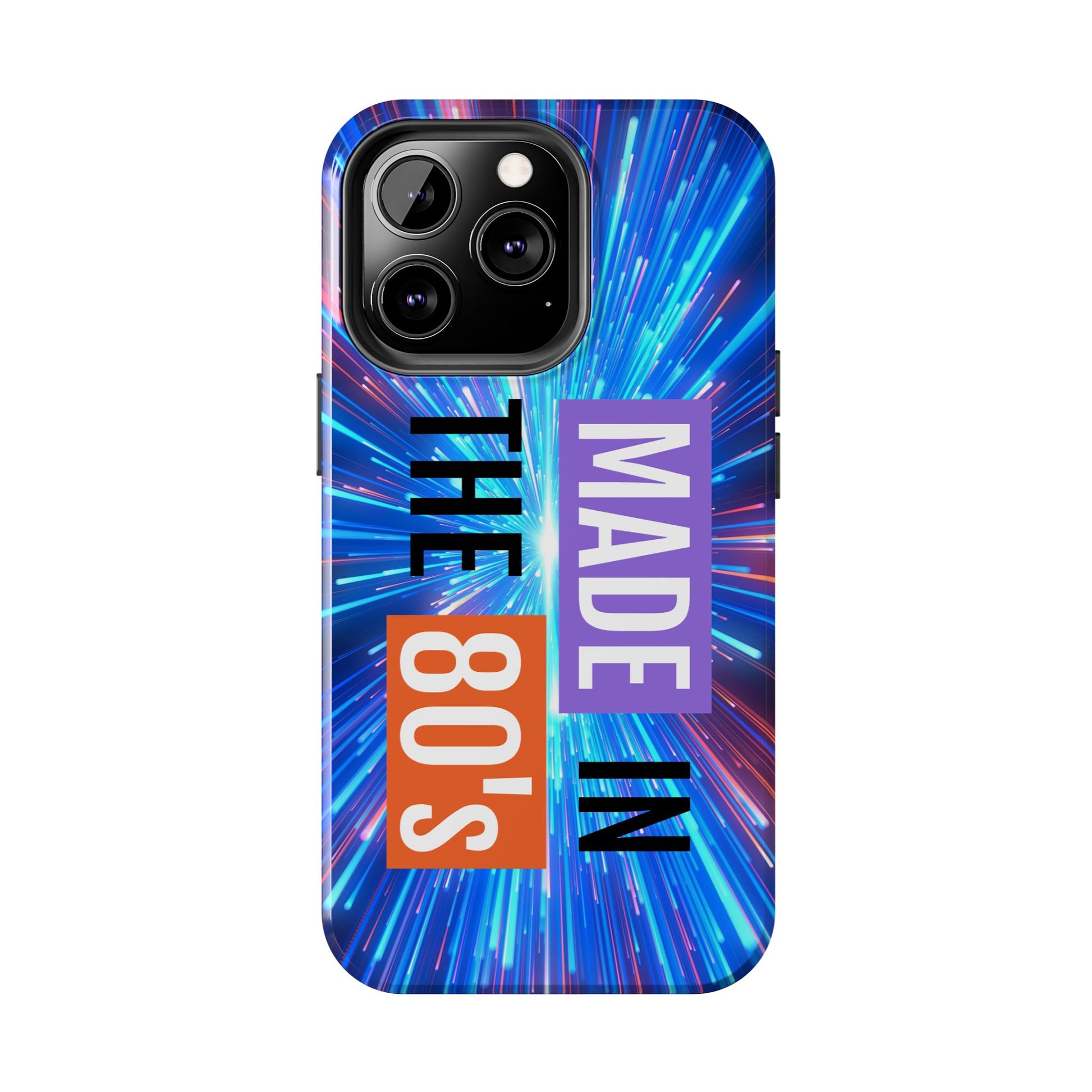 Made in the 80s Phone Case — Retro Neon 1980s Protective Phone Cover - Ramshackle Shack