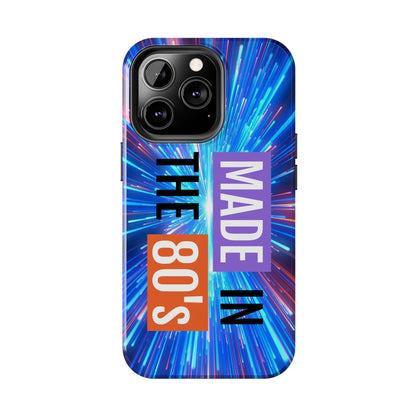 Made in the 80s Phone Case — Retro Neon 1980s Protective Phone Cover - Ramshackle Shack