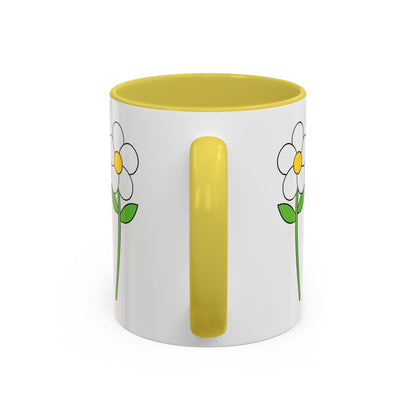 You Belong Among the Wildflowers Daisy Mug — Custom Name Colorful 11oz & 15oz - Ramshackle Shack