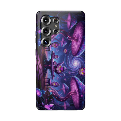 Psychedelic Mushroom Galaxy Phone Case — Impact-Resistant - Ramshackle Shack