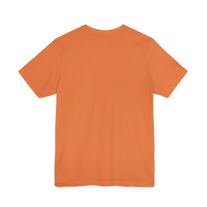 Capybara in Suit Desk Tee featuring a personalized nameplate design, casual graphic T-shirt by Printify.