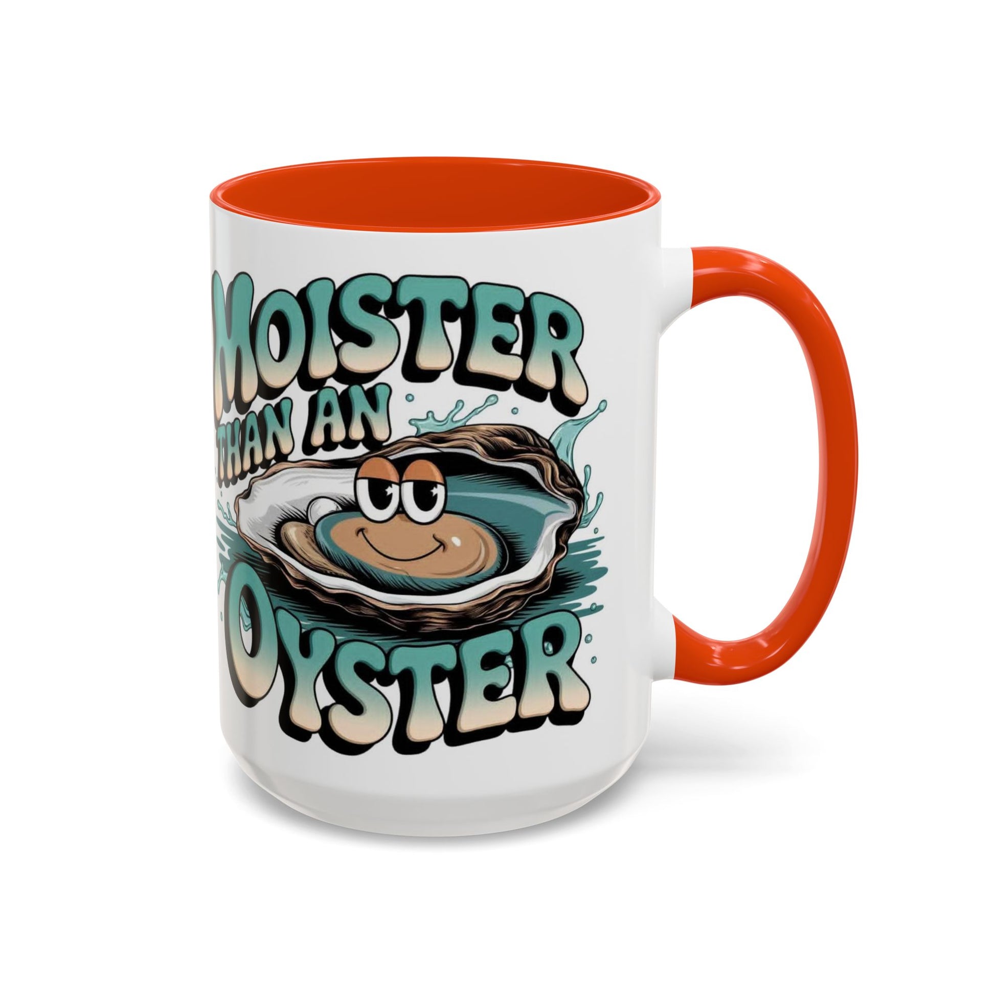 Moister Than An Oyster Coffee Mug — Funny Retro Oyster Seafood Gift (11oz, 15oz) - Ramshackle Shack