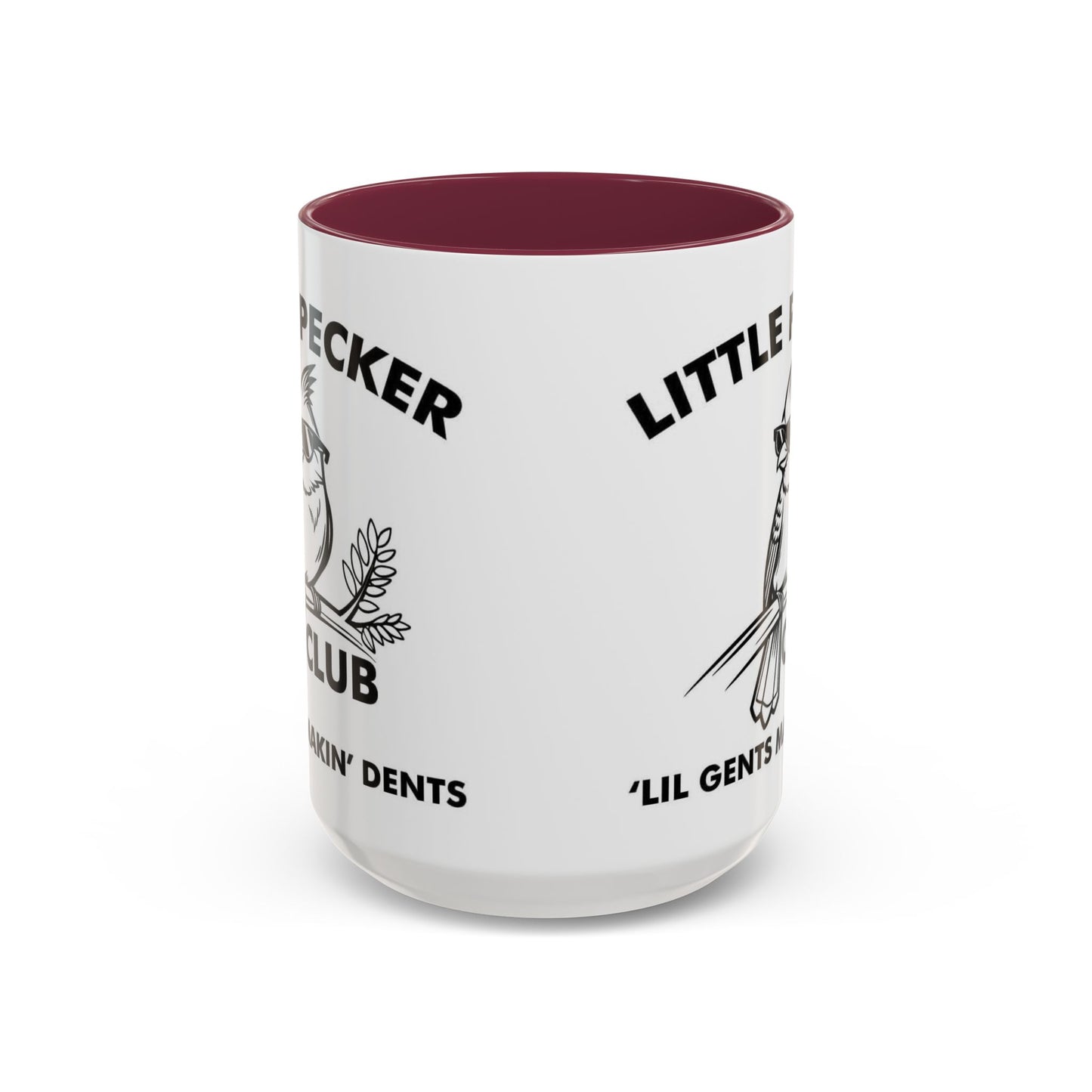 Funny 'Little Pecker Club' Coffee Mug — 11oz/15oz Ceramic Novelty Cup - Ramshackle Shack
