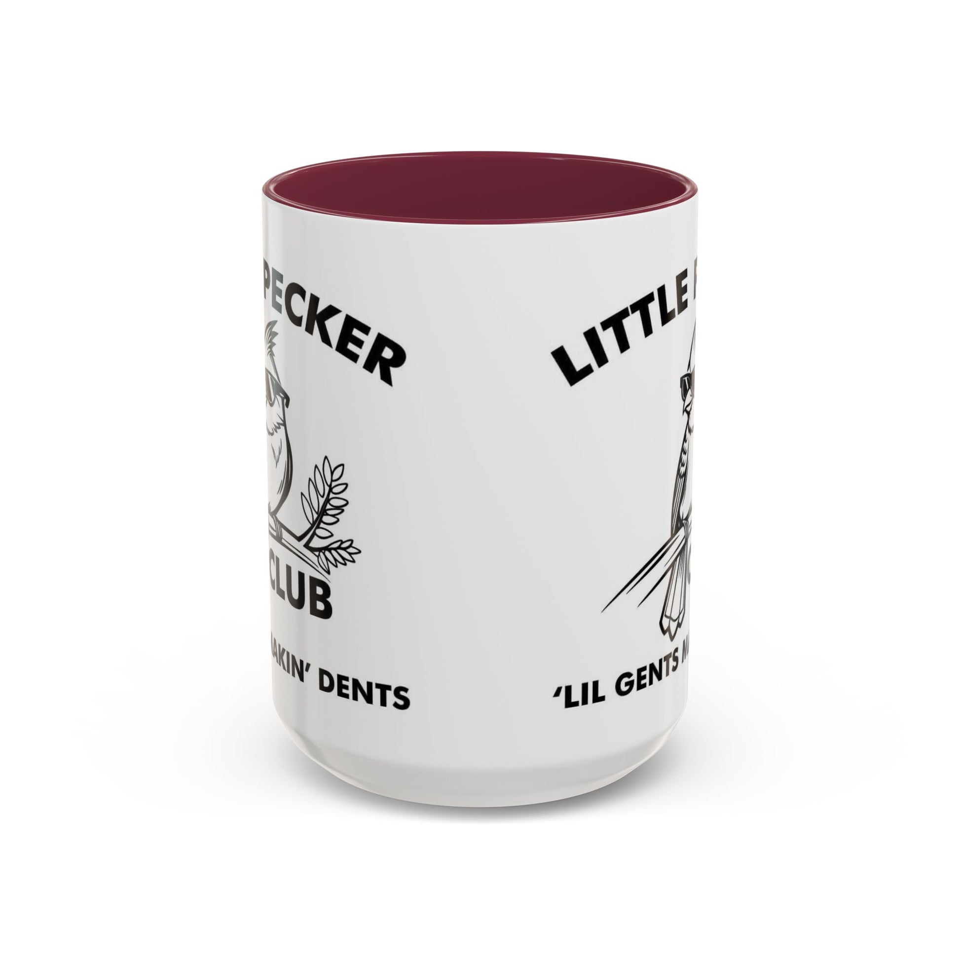 Funny 'Little Pecker Club' Coffee Mug — 11oz/15oz Ceramic Novelty Cup - Ramshackle Shack