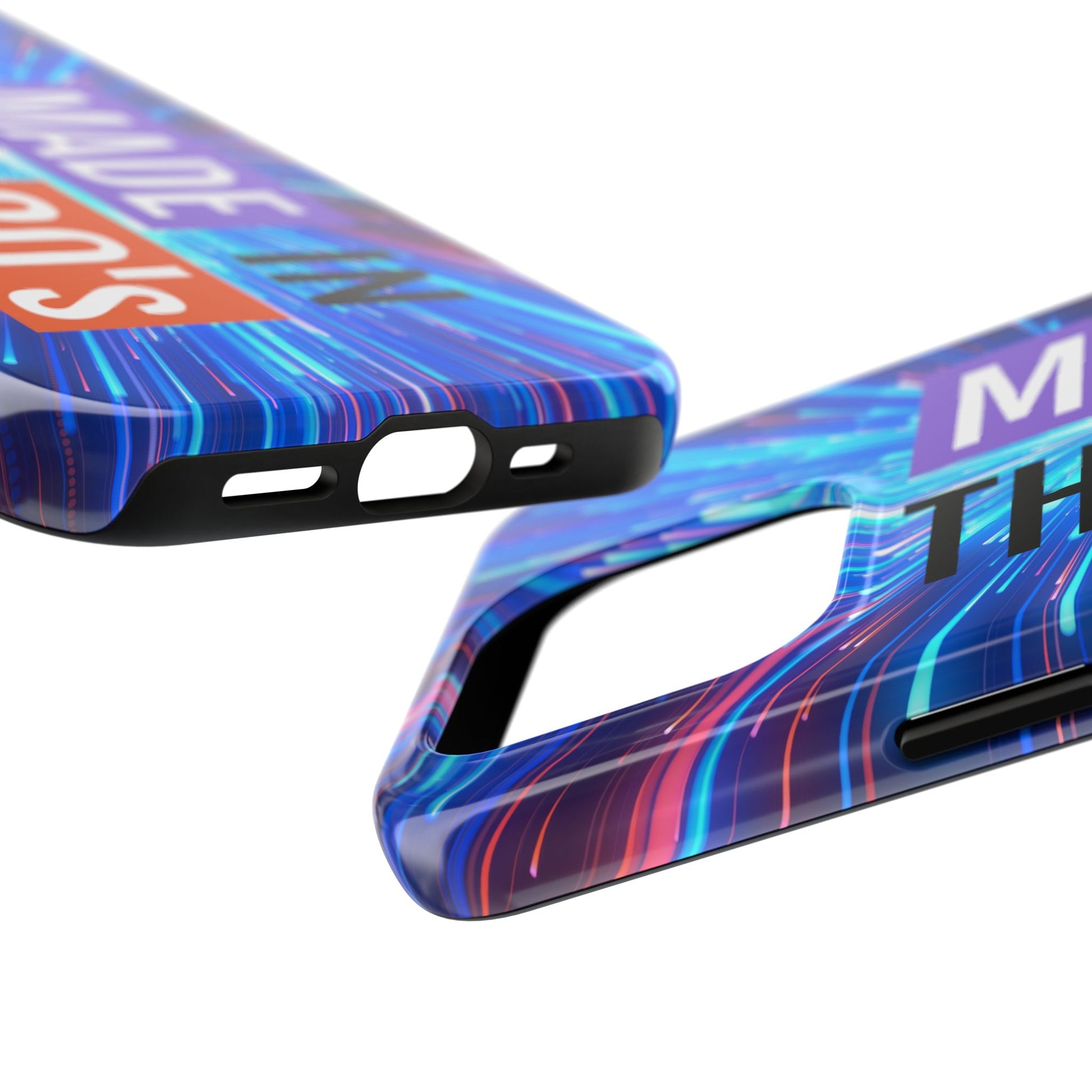 Made in the 80s Phone Case — Retro Neon 1980s Protective Phone Cover - Ramshackle Shack