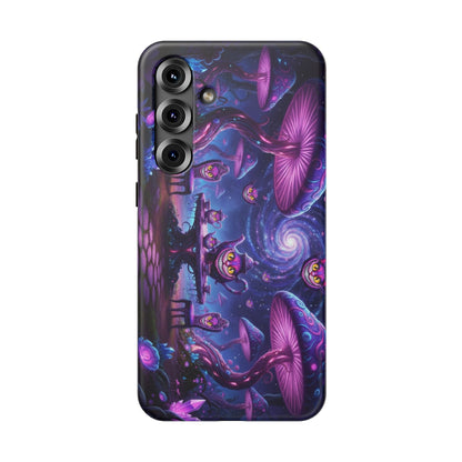 Psychedelic Mushroom Galaxy Phone Case — Impact-Resistant - Ramshackle Shack