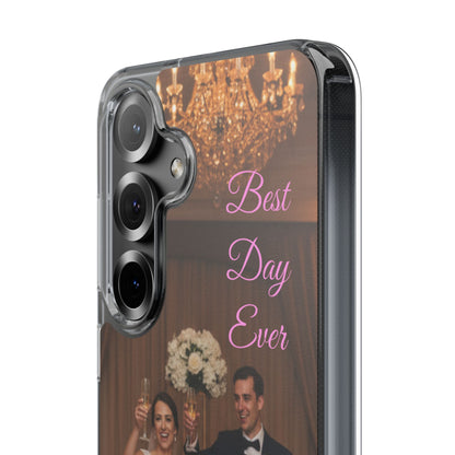 Personalized Clear Impact-Resistant Phone Case — Custom Photo & Message - Ramshackle Shack
