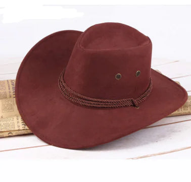 Men's Summer Wide Brim Cowboy Hat for Outdoor Use - Ramshackle Shack