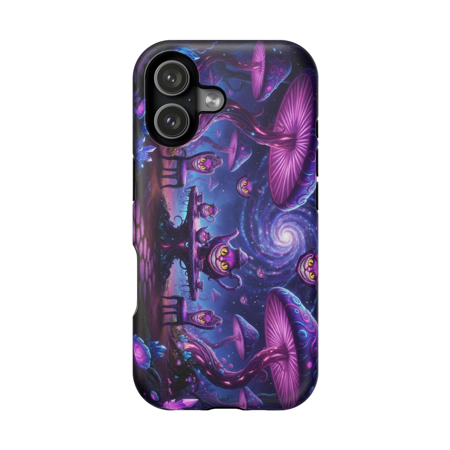 Psychedelic Mushroom Galaxy Phone Case — Impact-Resistant - Ramshackle Shack