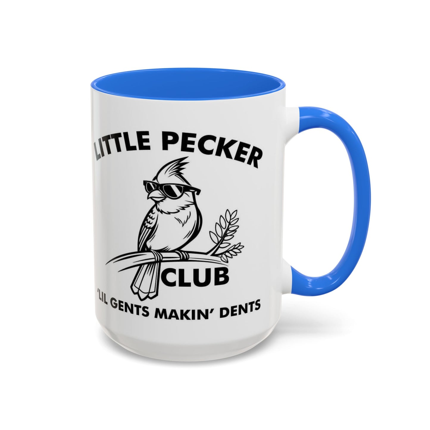 Funny 'Little Pecker Club' Coffee Mug — 11oz/15oz Ceramic Novelty Cup - Ramshackle Shack
