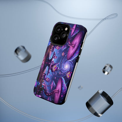 Psychedelic Mushroom Galaxy Phone Case — Impact-Resistant - Ramshackle Shack
