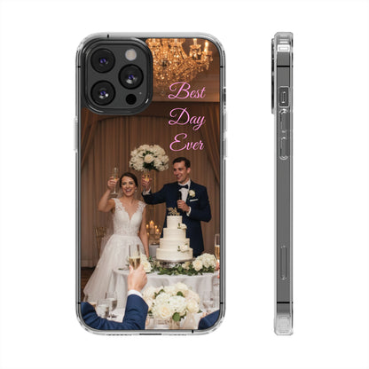 Personalized Clear Impact-Resistant Phone Case — Custom Photo & Message - Ramshackle Shack