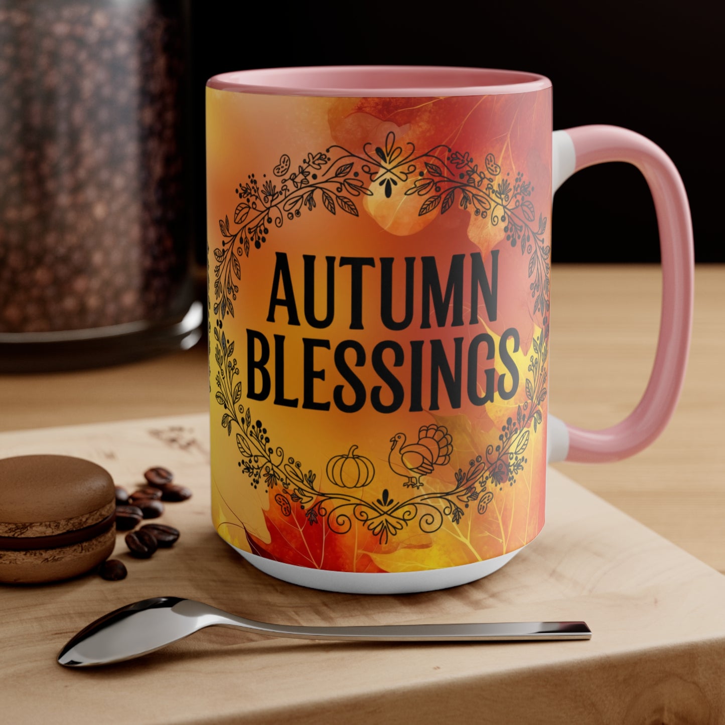 Mug - Autumn Blessings Coffee Cup for Fall Season - Ramshackle Shack