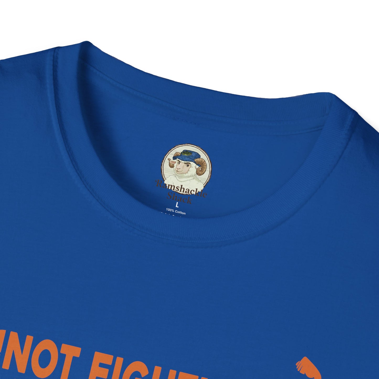 Autism Awareness T-Shirt — "Not Fighting Autism, Working With It" Puzzle Ribbon Tee - Ramshackle Shack