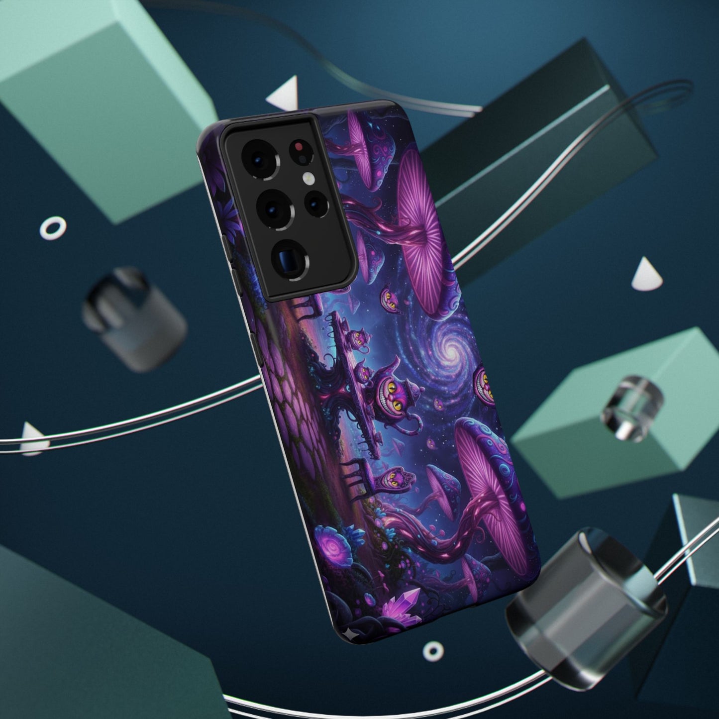 Psychedelic Mushroom Galaxy Phone Case — Impact-Resistant - Ramshackle Shack