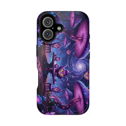 Psychedelic Mushroom Galaxy Phone Case — Impact-Resistant - Ramshackle Shack