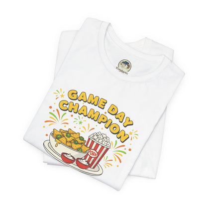 Game Day Champion Tee | Super Bowl Party, Game Day Humor - Ramshackle Shack