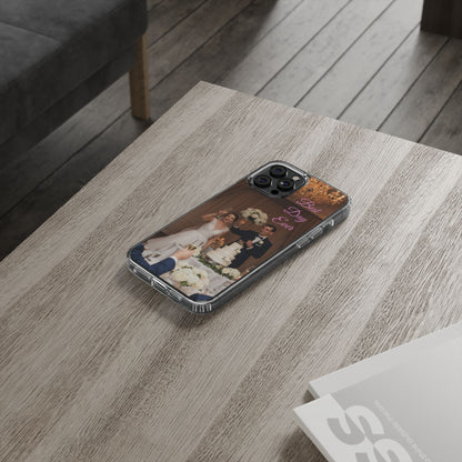 Personalized Clear Impact-Resistant Phone Case — Custom Photo & Message - Ramshackle Shack