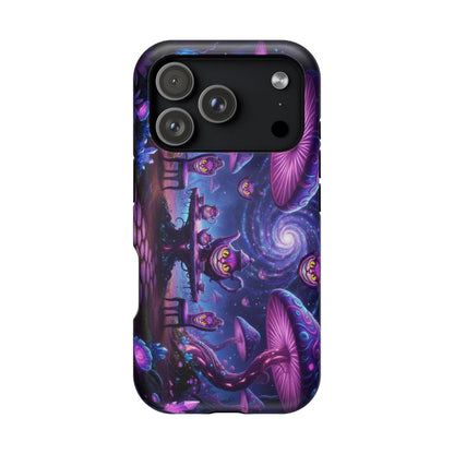 Psychedelic Mushroom Galaxy Phone Case — Impact-Resistant - Ramshackle Shack