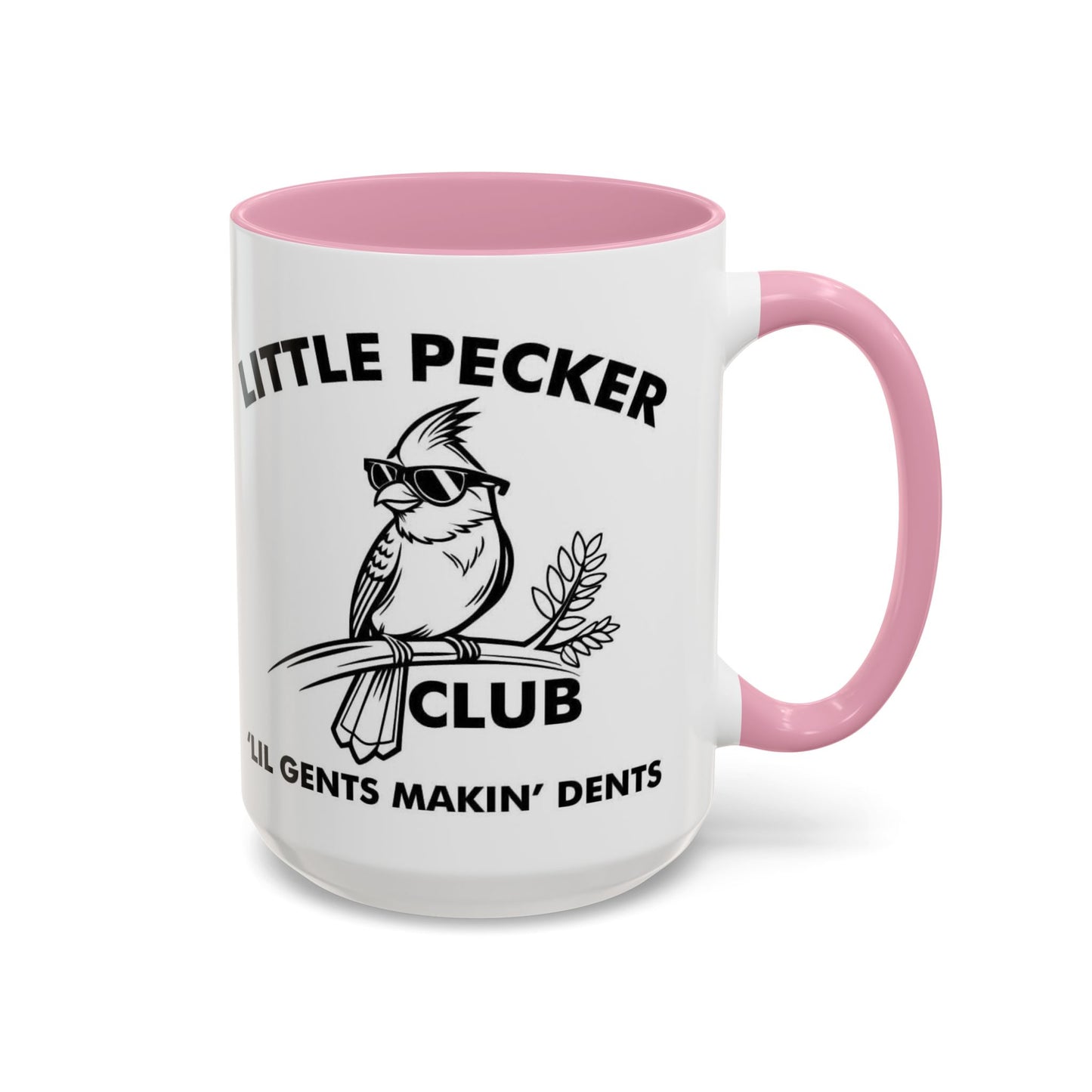 Funny 'Little Pecker Club' Coffee Mug — 11oz/15oz Ceramic Novelty Cup - Ramshackle Shack