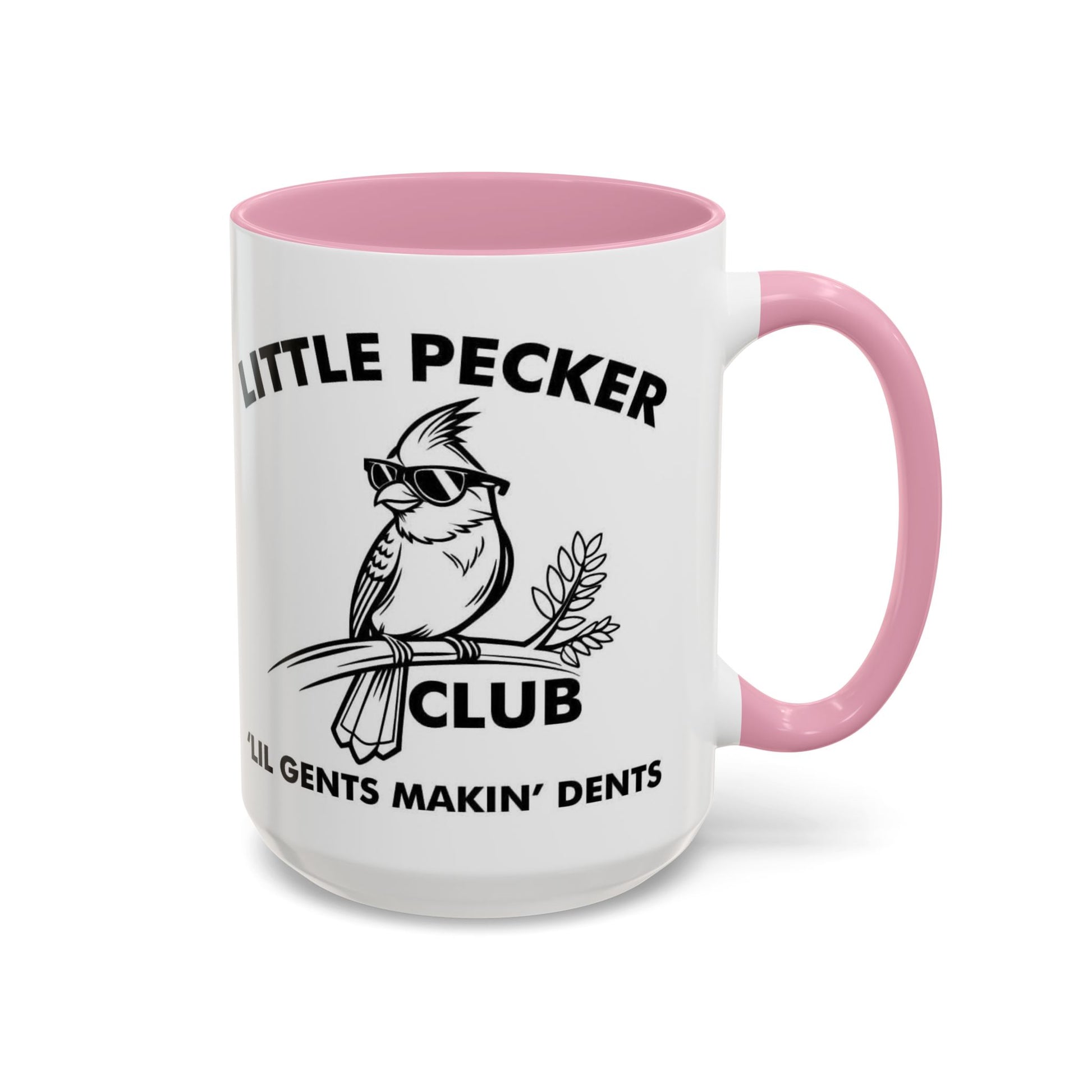 Funny 'Little Pecker Club' Coffee Mug — 11oz/15oz Ceramic Novelty Cup - Ramshackle Shack