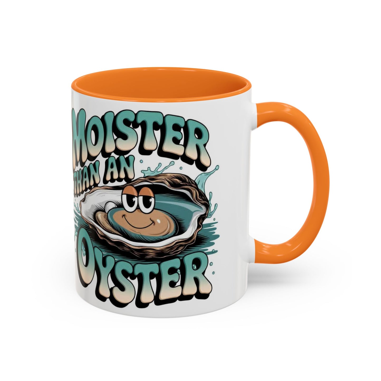 Moister Than An Oyster Coffee Mug — Funny Retro Oyster Seafood Gift (11oz, 15oz) - Ramshackle Shack