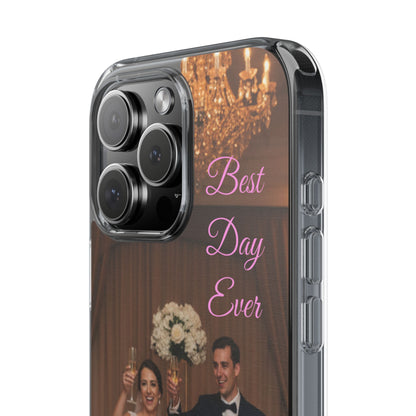 Personalized Clear Impact-Resistant Phone Case — Custom Photo & Message - Ramshackle Shack
