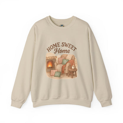 Home Sweet Home Crewneck Sweatshirt — Cozy Welcome Pullover - Ramshackle Shack