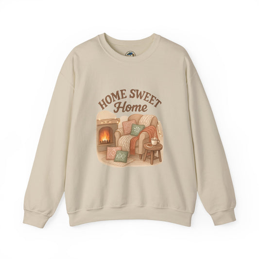 Home Sweet Home Crewneck Sweatshirt — Cozy Welcome Pullover - Ramshackle Shack