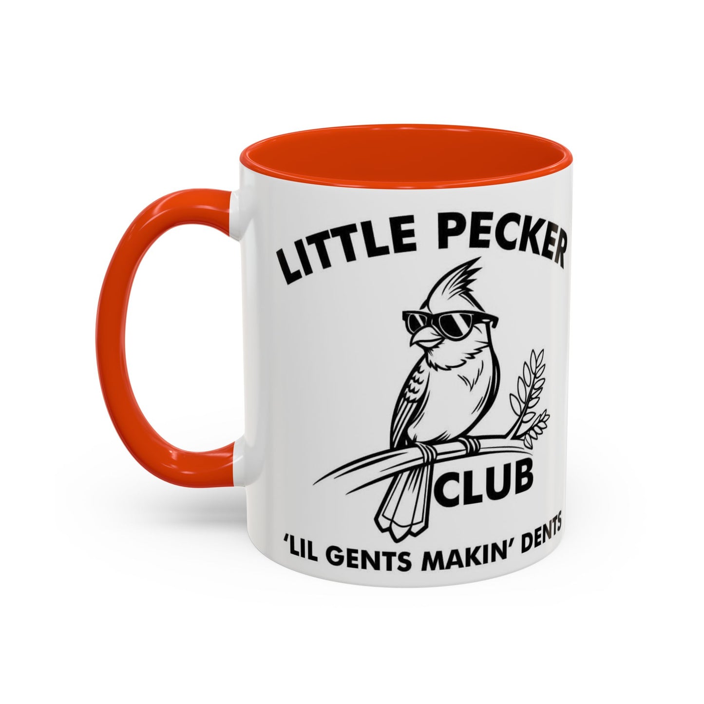 Funny 'Little Pecker Club' Coffee Mug — 11oz/15oz Ceramic Novelty Cup - Ramshackle Shack