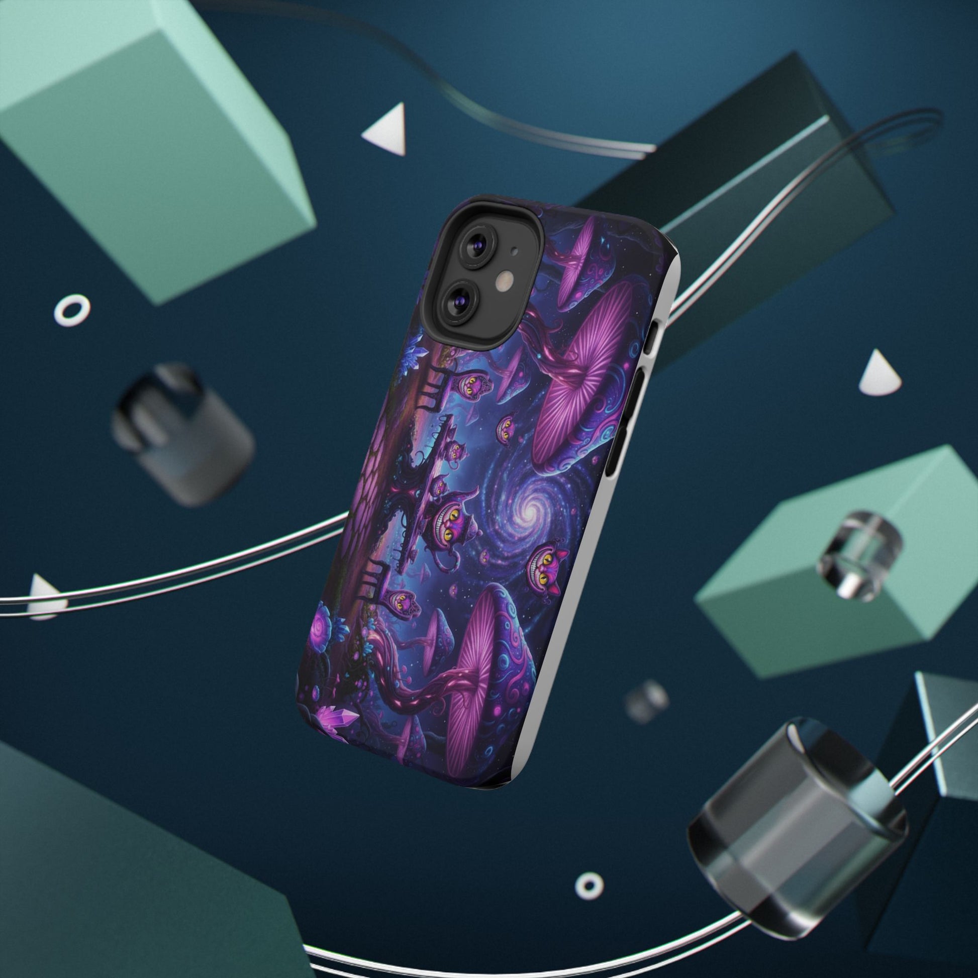 Psychedelic Mushroom Galaxy Phone Case — Impact-Resistant - Ramshackle Shack