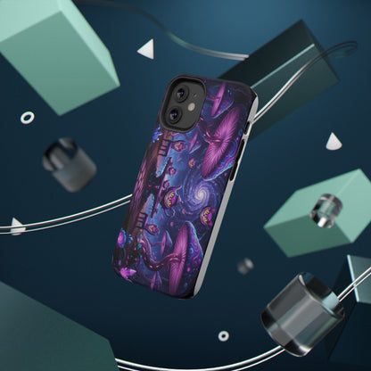 Psychedelic Mushroom Galaxy Phone Case — Impact-Resistant - Ramshackle Shack