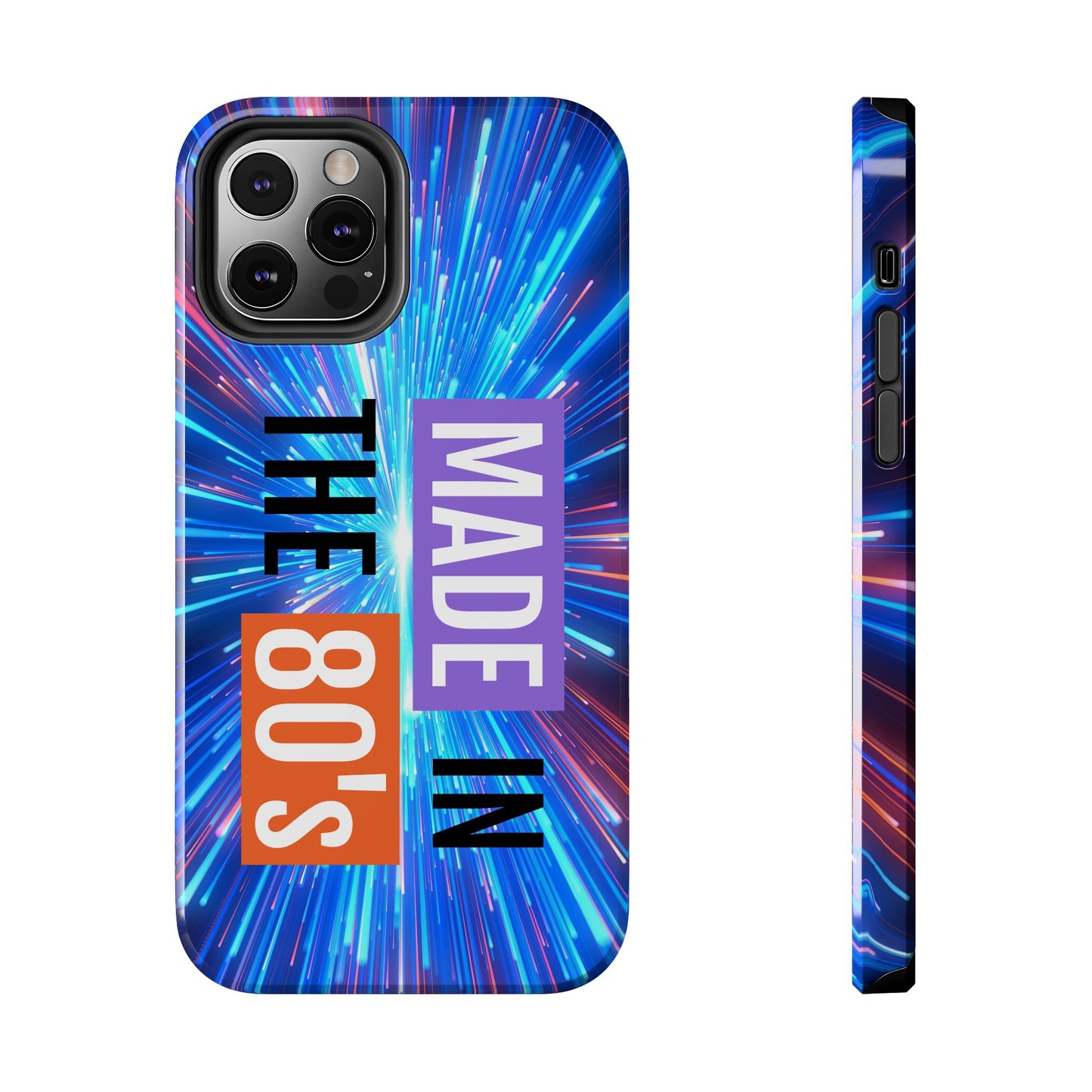 Made in the 80s Phone Case — Retro Neon 1980s Protective Phone Cover - Ramshackle Shack