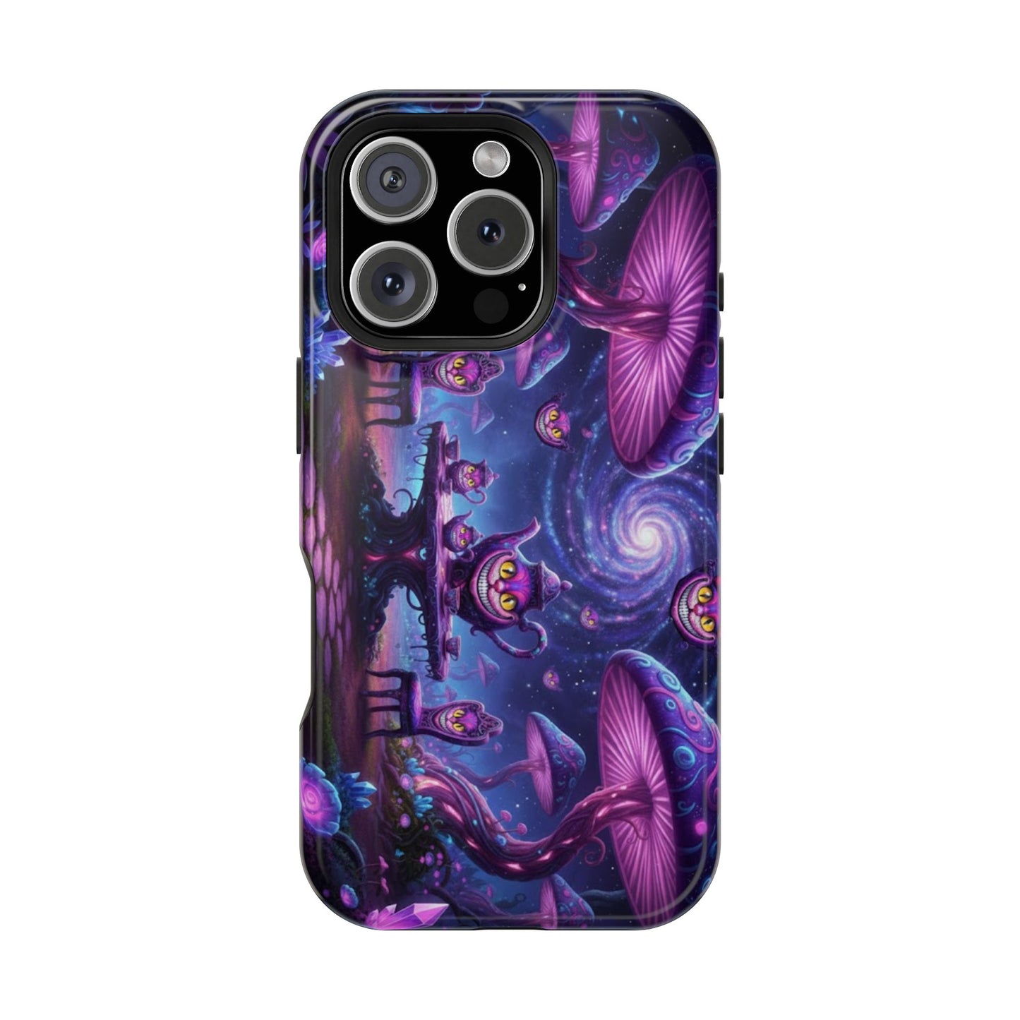 Psychedelic Mushroom Galaxy Phone Case — Impact-Resistant - Ramshackle Shack