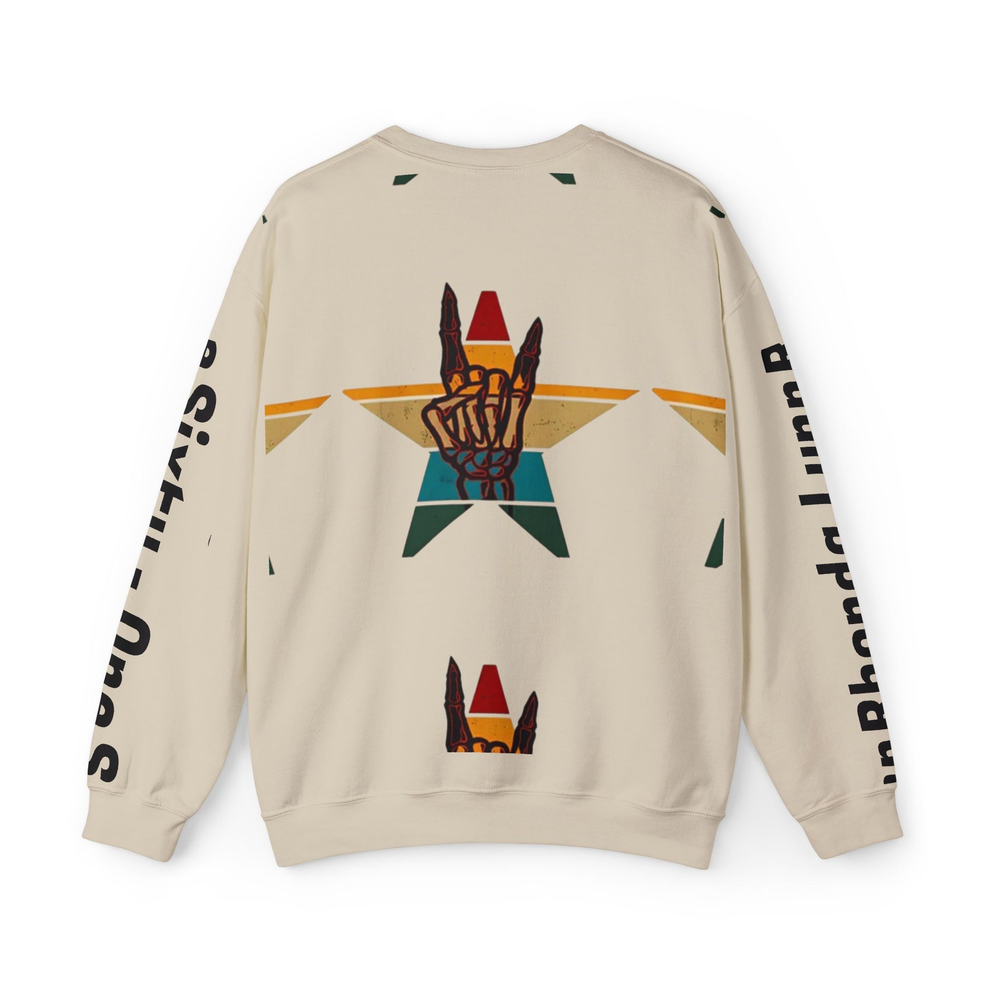 Rockin' Into My 60's Sweatshirt — Custom Age & Name Guitar Crewneck - Ramshackle Shack