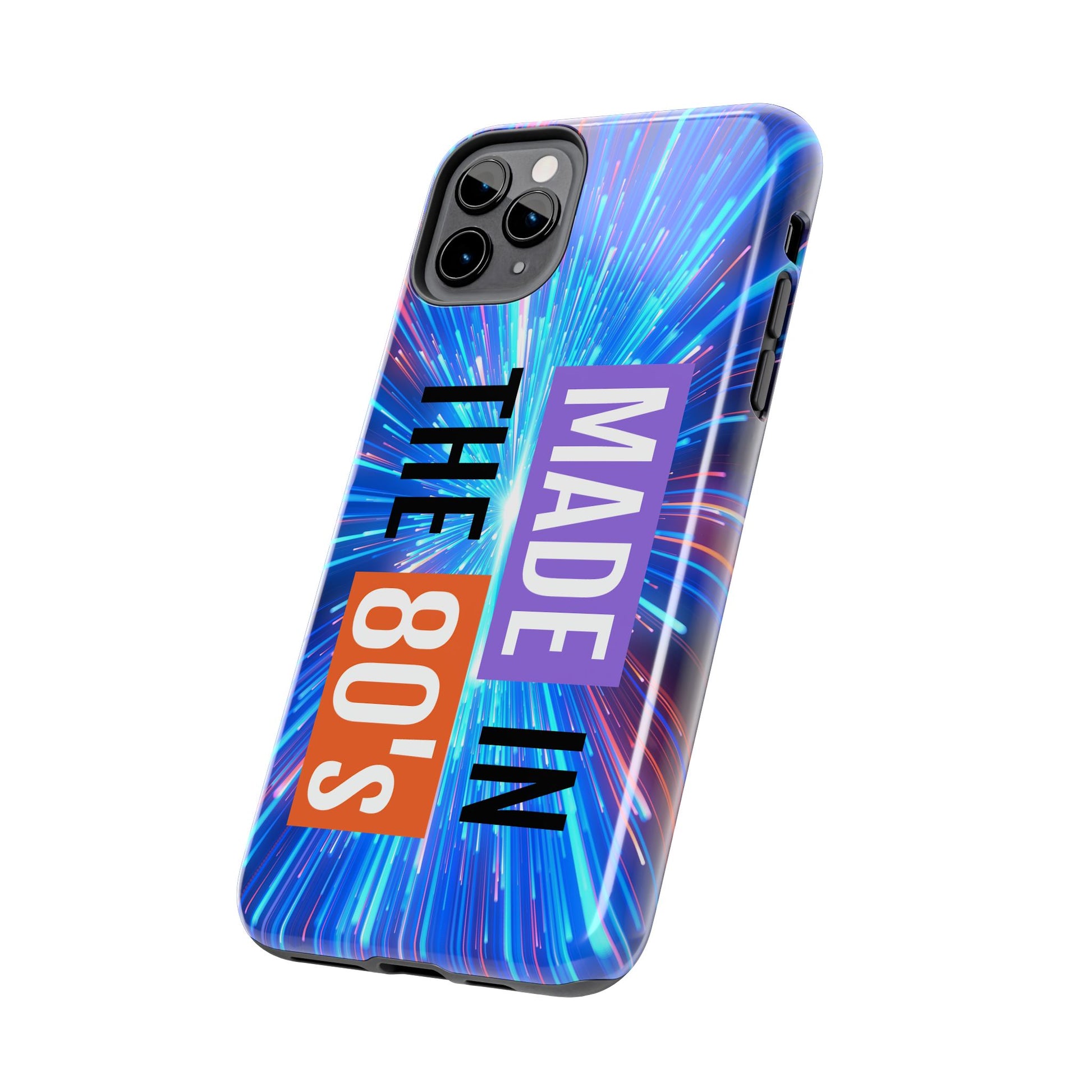 Made in the 80s Phone Case — Retro Neon 1980s Protective Phone Cover - Ramshackle Shack