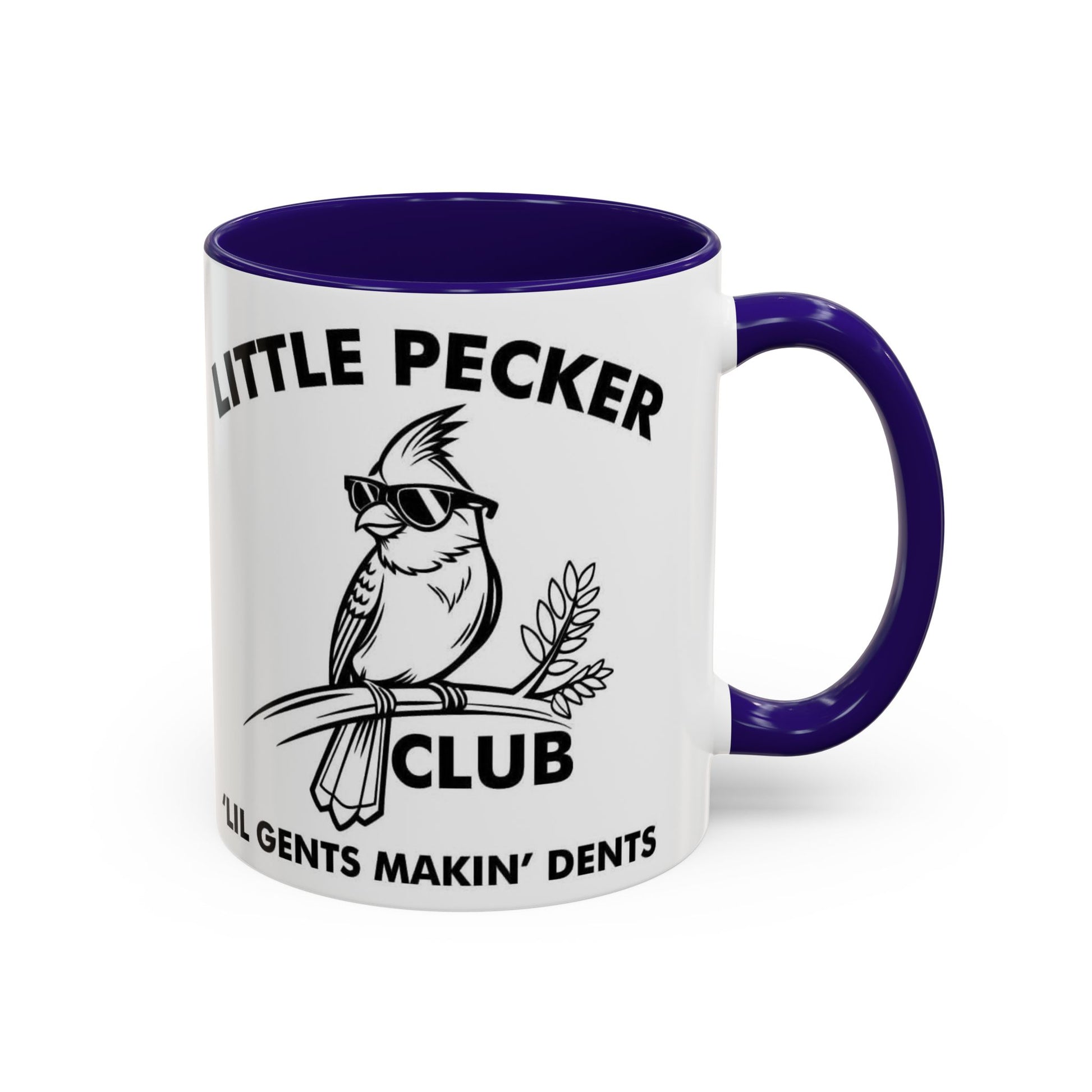 Funny 'Little Pecker Club' Coffee Mug — 11oz/15oz Ceramic Novelty Cup - Ramshackle Shack